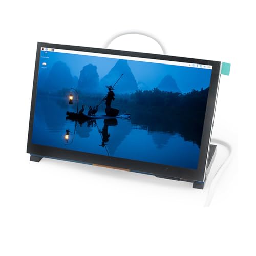 Treedix 7 Inch Touchscreen Monitor Compatible with Raspberry Pi Raspberry MIPI DSI 800 * 480 Resolution Portable LCD Display Compatible with Raspberry Pi 5/5B