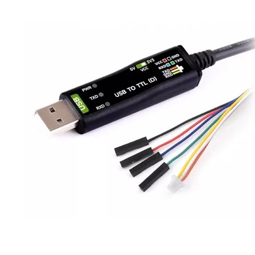 USB-zu-TTL-Seriell-Port-Debugging-Modul, mehrere Schutzschaltungen unterstützen mehrere Systeme, kompatibel mit Raspberry Pi 5