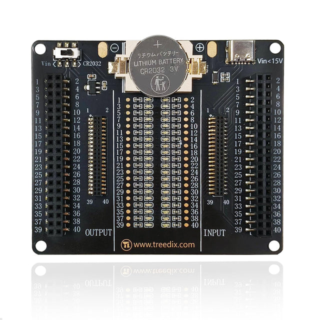 Treedix JTAG ケーブル テスター ボード、IDC フラット リボン ケーブル テスター 20 LED インジケータで短絡と断線を正確に検出、2×20 ピン 2.54mm/1.27mm JTAG ケーブル用テスター チェッカー