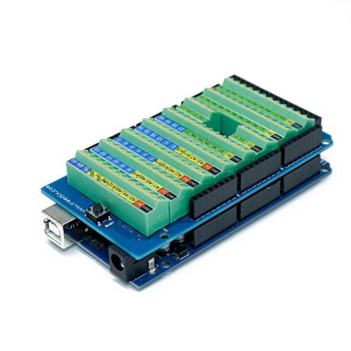 Treedix Screw Terminal Block Breakout Board Moduleor Compatible with Arduino MEGA-2560 R3