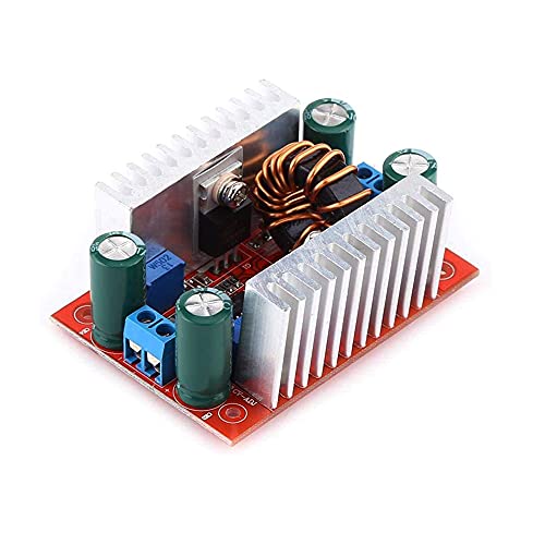 Treedix 400W DC-DC opwaartsboostconverter, constante stroomvoedingsmodule met invoer DC8,5V tot 50V. Hogvermogen constante spanning en constante stroom opwaartsboostvermogenmodule als LED-boostaandrijver