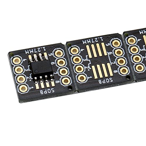 Treedix SSOP 0.65MM/SOP 1.27MM to DIP Adapter PCB Proto Board SMD to DIP Adapter SMD Converter Breakout Board