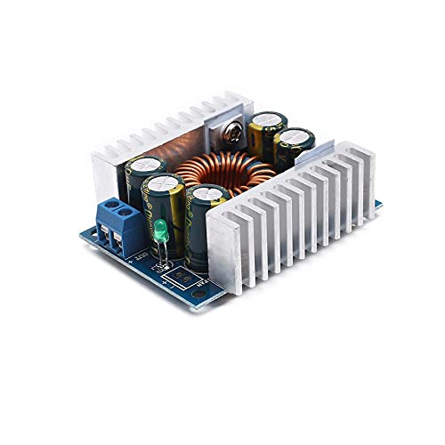 Treedix DC-DC-stroommodule Buck-module Hoogvermogen 12A Instelbaar, 95% Efficiënt, Voor Voertuigen