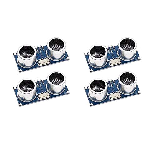 Treedix Sensore ad ultrasuoni HC-SR04, Modulo di misurazione della distanza, compatibile con Arduino UNO R3/51/STM32