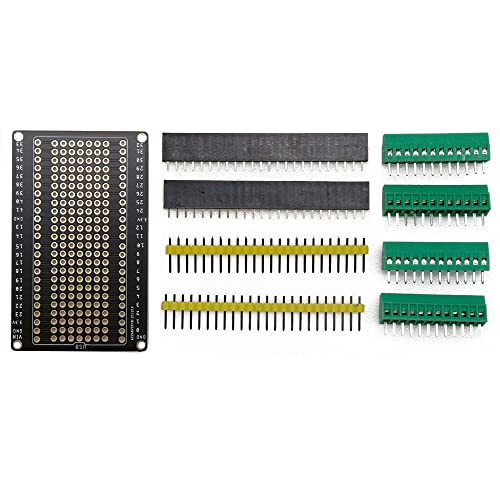 Treedix Breakout Board Module with Pin Board for Teensy 4.1/3.5/3.6 Compatible with Arduino