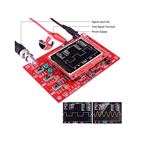 Treedix Digital Oscilloscope Kit Openning Source STM32 oscilloscope 2.4 inch TFT Electronic Learning Set Already Assembled