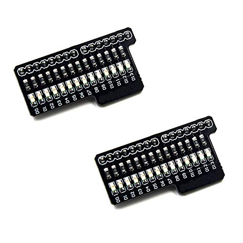 Treedix 2個 LEDモジュール DC3.3-5V マイクロコンピューター 水流ライトモジュール Arduino対応