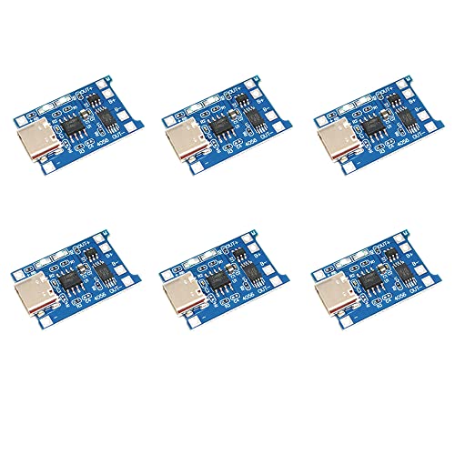 5PCS type-c USB 5V 1A 18650 TP4056 Module de chargeur de batterie au lithium 5PCS type-c USB 5V 1A 18650 TP4056 Module de chargeur de batterie au lithium
