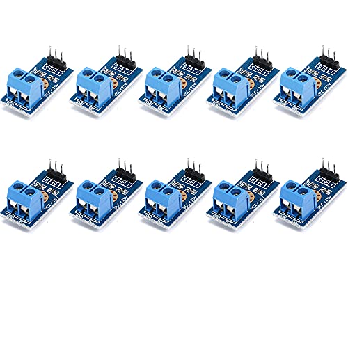Treedix 10PCS Voltage Detection Module Voltage Sensor DC0-25V Terminal Sensor for Arduino UNO Mega Robot Smart Car Geekstory