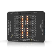 Mini-USB-Lasttester USB-Ladeleistung Stromerkennung Lasttestgerät 2A / 1A mit Schaltschalter Alterungsentladungswiderstand 5 VDC Mini-USB-Lasttester USB-Ladeleistung Stromerkennung Lasttestgerät 2A / 1A mit Schaltschalter Alterungsentladungswiderstand 5 VDC