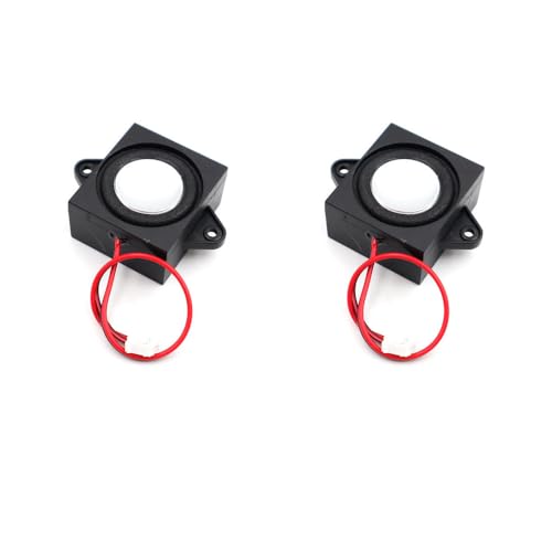 2pcs 3W 8 Ohm Single Cavity Mini Speaker Portable Advertising Machine Speaker Compatible with Raspberry Pi and Arduino、EVD、Robotics
