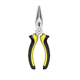 Treedix 6 inch Needle Nose Pliers Multi-function Needle-nose Pliers Professional Needle Nose Spring Loaded Pliers, Used for Cutting Clamping Pinching Jewelry Making
