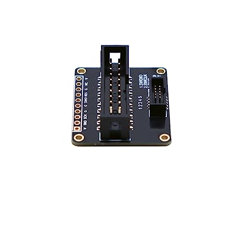 Treedix 2pcs JTAG (2x10 2.54mm) to SWD (2x5 1.27mm) Cable Adapter Board Breakout Board Jtag Debug Board