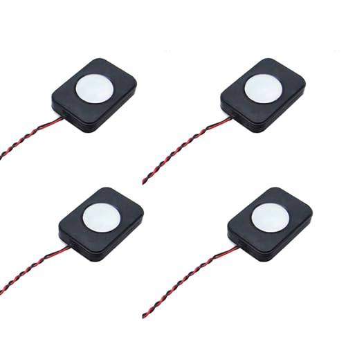 4pcs 2W 8 Ohm Cavity Mini Speaker Small Speakers for Small Loudspeaker Audio、DVD、EVD