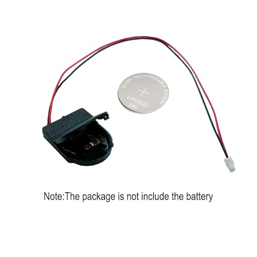 Treedix 2pcs RTC Battery Case Real Time Clock Holder Compatible with Raspberry Pi 5