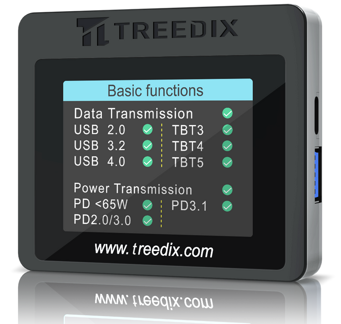 2.4" Scree USB Cable Tester with  for eMarker Reading