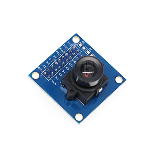 Treedix 3 pz Modulo Fotocamera OV7670 640 x 480 VGA CMOS Modulo Fotocamera I2C Compatibile con Arduino ARM FPGA