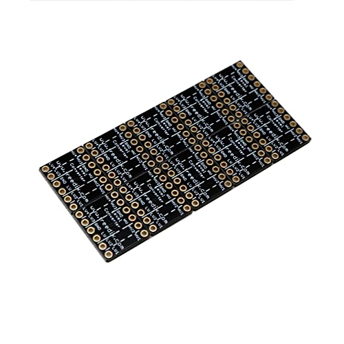 Treedix 10 Pezzi Modulo Convertitore di Livello Logico 4 Canali IIC I2C da 3.3V a 5V, Shifter Bidirezionale per Segnali Bus SPI, Compatibile con Arduino