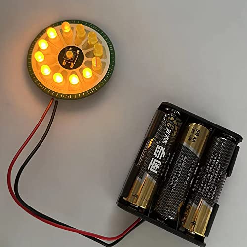 Treedix Soldering Practice Kit DIY Electronics Project Kit Circuit Board with Battery Case for Beginner Adults Learning Training Teaching Fun Projects