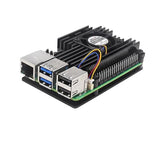 Treedix アルミ合金ケース Raspberry PI 5 4GB/8GB メタルケース + 調節可能なファン対応