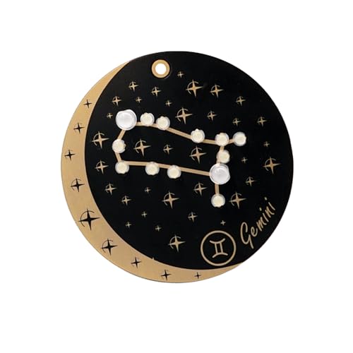 Treedix Soldering Practice Kit Star Signs Electronics DIY Soldering Project Kit Light up Creative Present, New Version With Battery For Beginners, Students and DIYers (Gemini)