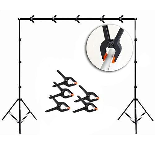 Treedix 12pack 3.5inch Spring Clamps Small Heavy Duty Clips Plastic Clips and Backdrop Clips Clamps for DIY, Gluing, Clamping and Securing