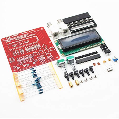 Treedix DDS - Kit fai-da-te modulo generatore di segnale, frequenza 1~65535Hz, valore di passo regolabile, onda sinusoidale, quadra e triangolare
