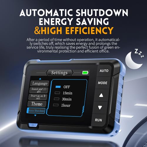 DSO 153 Handheld Digital Oscilloscope Kit 2.8inch,1M Bandwidth,5MS/s High Sampling Rate and Automatic Shutdown Portable Oscilloscope with 14 Adjustable Waveforms for DIY,Automotive Repair