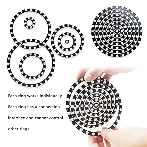 WS2812B Digitale 5050 RGB LED - Printplaat los Wit WS2812B Digitale 5050 RGB LED - Printplaat los Wit