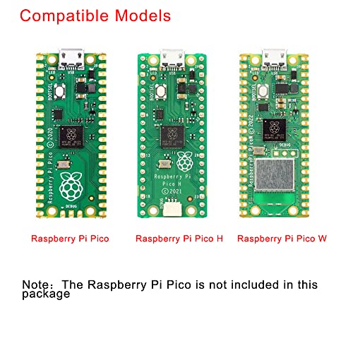 Treedix 兼容 Raspberry Pi Pico/Pico H/Pico W 突破板接线板,带针头