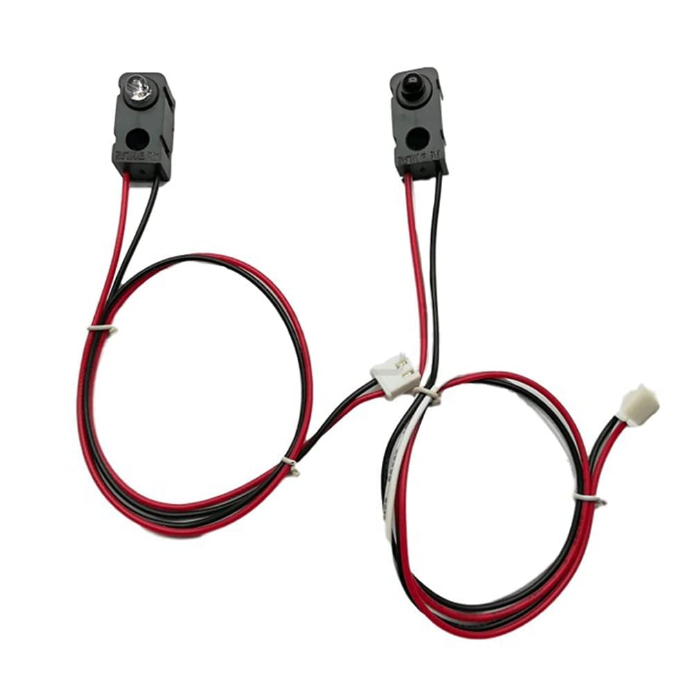 IR Break Beam Sensor 3MM LEDs Counting Module Split Through-Beam Photoelectric Switch (50cm Projection Distance)