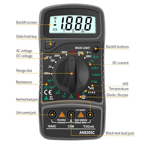 Soldering Iron Kit, 60W Soldering Gun, LCD Digital Adjustable Temperature 180-500℃, Fast Heating Ceramic Thermostatic Design Soldering Tool for Electric, DIY Welding