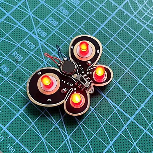 Treedix Soldering Practice Kit DIY Electronics Project Kit Circuit Board with Battery for Beginner Adults Learning Training Teaching Fun Projects