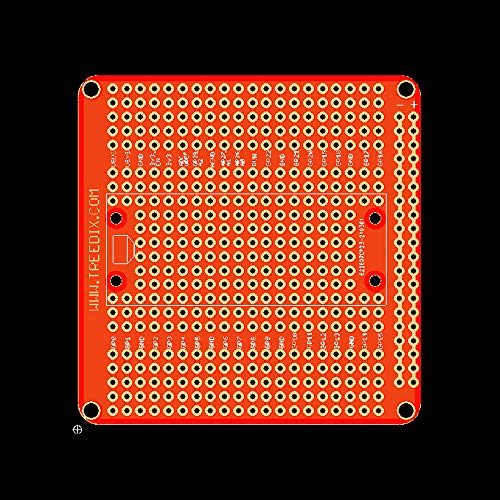 Treedix Raspberry PI PICO 拡張ボード PCB シールドボード 金メッキ仕上げ ピンヘッダー付き 互換