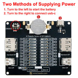 Treedix DisplayPort Cable Tester for Standard DisplayPort Cable and Mini DisplayPort Cable, 20 LED Light Status Indictor to Check Disorder Short Open for DP1.0, 1.1, 1.2,1.2a，1.3, 1.4, 2.0, 2.1