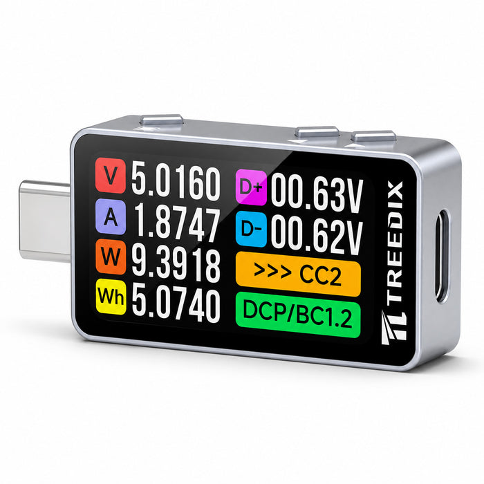 USB-C Power Meter 240W 12A PD QC Fast Charge Tester
