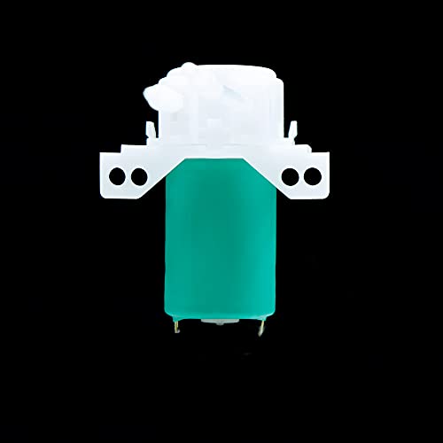 Treedix Peristaltic Pump Dosing Head 4MM OD Tubing with Hose Connector DC12-24V for DIY Aquarium Lab Analytic Experimental Applications Compatible with Arduino