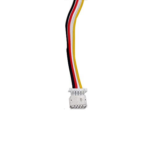 Treedix 20 Sets 1.0 mm Mini 4Pin Female Connector Plug 10 cm JST Plug Connector with Wire and Cable for LED Strips Compatible with JST SH