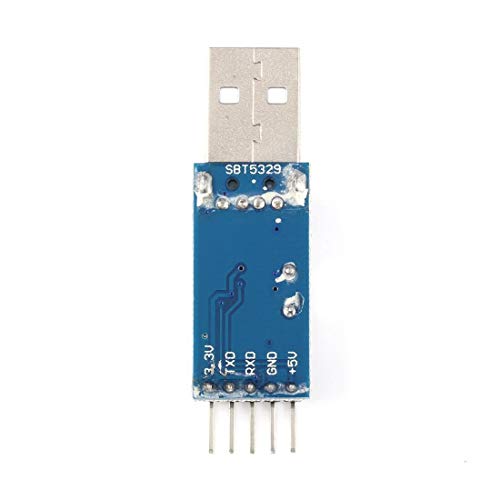 Treedix USB to RS232 TTL Auto Converter Module Converter Adapter Compatible with Arduino.