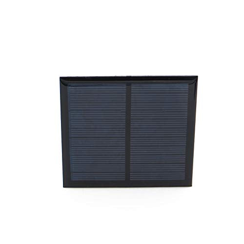 Treedix  Polysilicon Solar Panel Glue Solar Cell Battery Charger DIY Solar Product Mini Small Solar Panel Module Kit Polycrystalline Silicon Encapsulated in Waterproof Resin