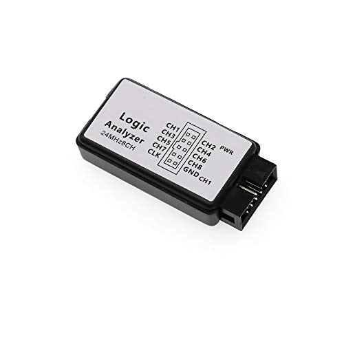 Treedix USB Logic Analyzer ARMFPGA Debugging Tool 24MHz Sampling 8 Channels with USB Cable