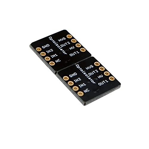 Treedix Opto-Isolator Breakout Board with Two Photodiodes Built-in Comes with 2 Channel Coupler for Blocking Circuit