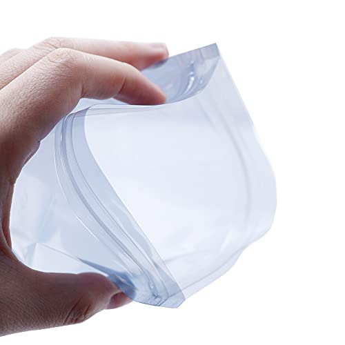 Treedix 50PCS Antistatic Resealable Shielding Bag, Flat Open Top Anti Static Bag for Electronic Devices, Motherboard Hard Disk led Light Strip Bag, PCB Board electrostatic Bag (15x20cm/6x8 inch)
