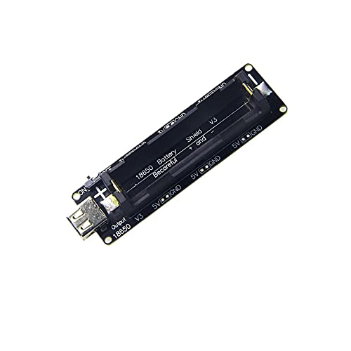 Treedix Battery Holder Shiled Expansion Board Compatible with Arduino and Raspberry pi（with Cable）