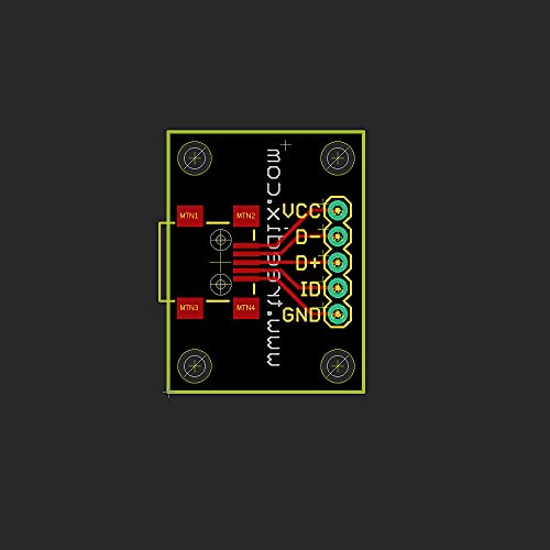 Treedix USB Type-C Type-A  Micro USB Mini USB Breakout Board Serial Basic Breakout Female Connector Type PCB Converter Board