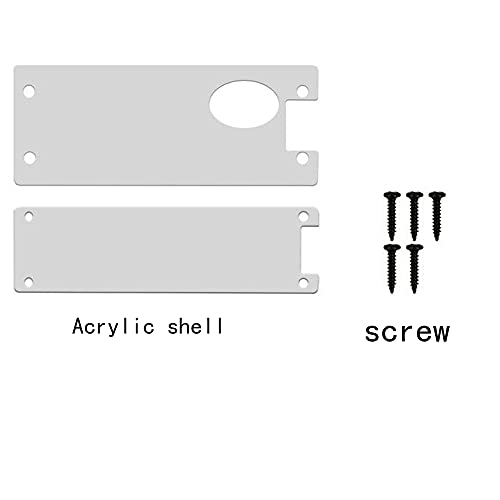 Treedix Compatible with Pi Pico Acrylic Case Development Board Transparent Protective Case Fixing Bracket