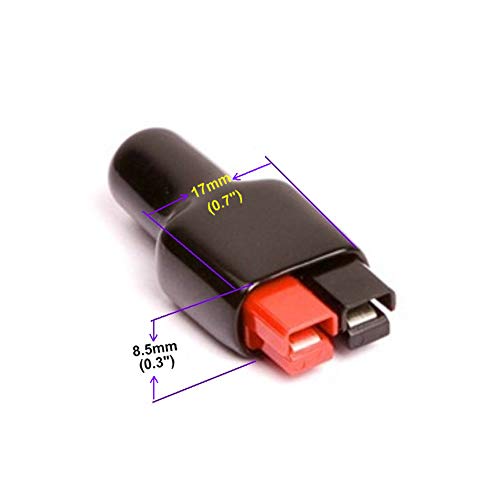 Treedix 20pcs Flame Retardant Cover Rubber Sleeve Compatible with Anderson Power Pole Connectors