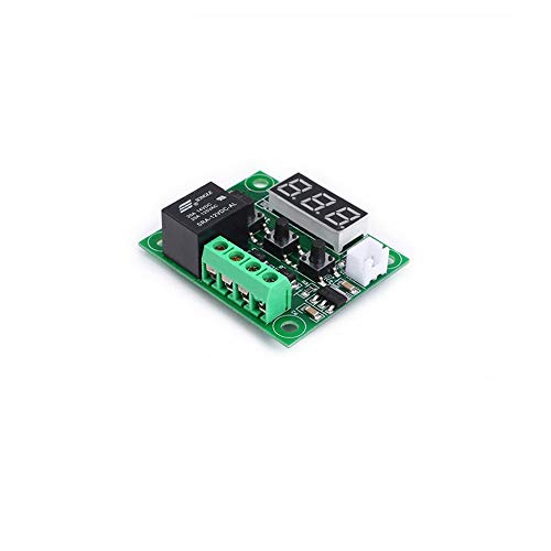 Treedix 2pcs XH-W1209 Digital Display Thermostat High Precision Temperature Controller Temperature Control Switch Miniature Temperature Control Board with Waterproof Probe