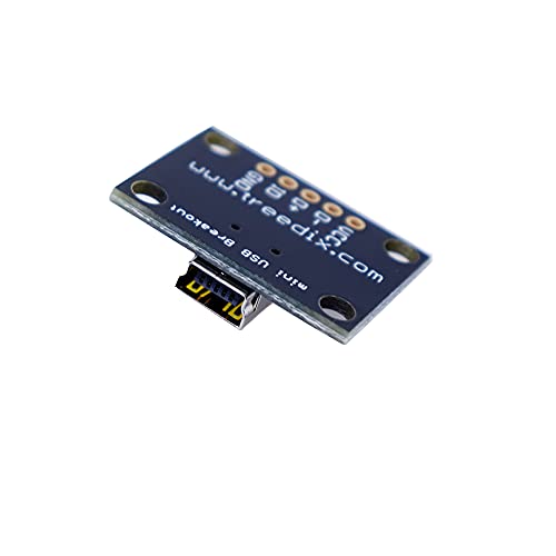 Treedix USB Type-C Type-A  Micro USB Mini USB Breakout Board Serial Basic Breakout Female Connector Type PCB Converter Board