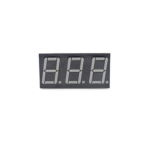 Treedix 0.56" 3-Digit 7-Segment Display Common Cathode 3-Digit LED Display Digital Tube